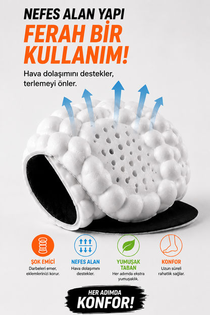 UltraSoft AirFlex Şok Emici Nefes Alan Ekstra Konfor Ayakkabı Tabanlığı